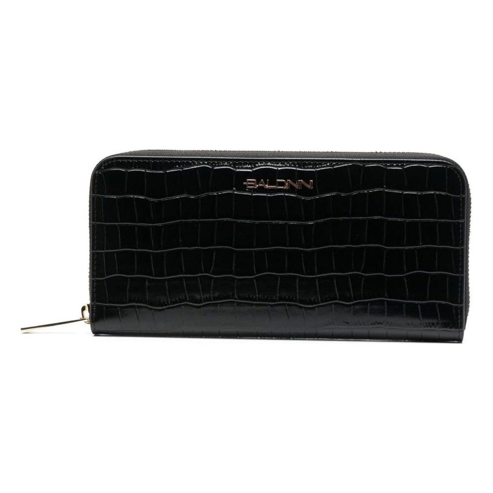 Baldinini Trend Elegant Croco Print Leather Wallet BA-12224