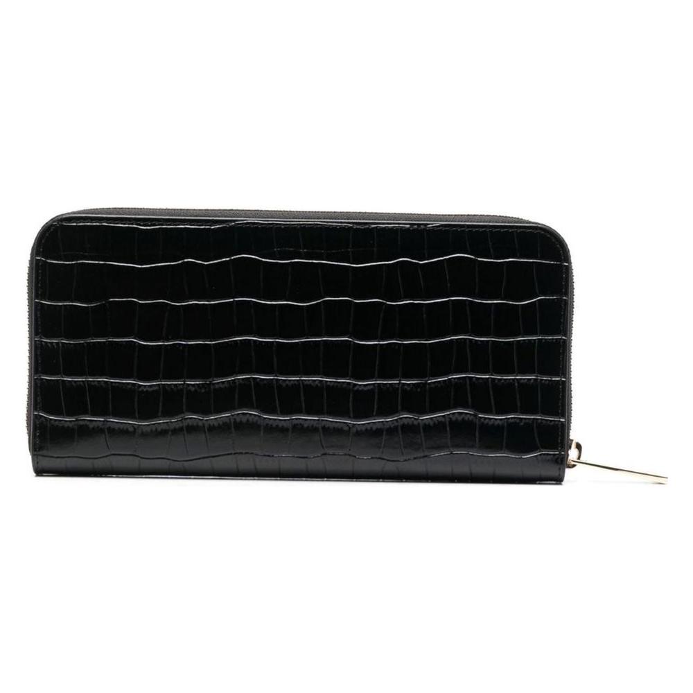 Baldinini Trend Elegant Croco Print Leather Wallet BA-12224