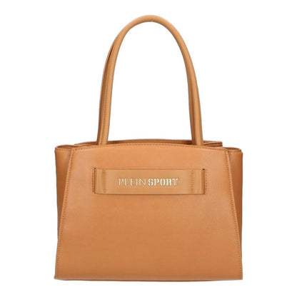 Plein Sport Brown Polyethylene Women Shoulder Bag