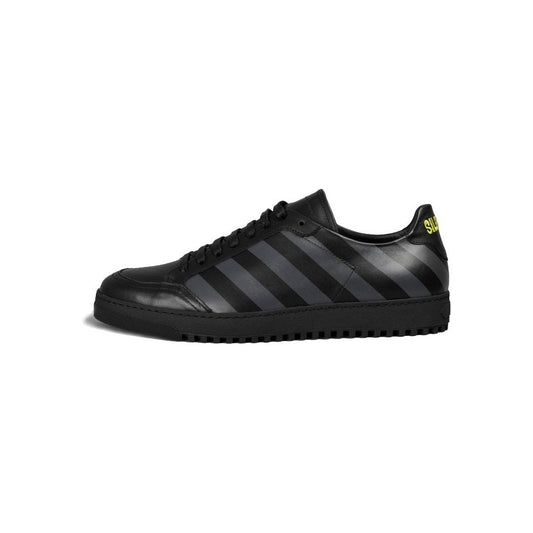 Off-White Black Calfskin Women Sneaker OF-8765-IT38|XS