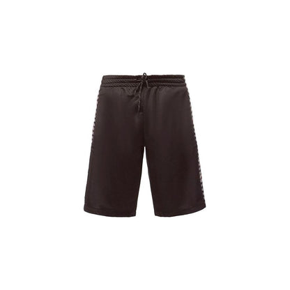 Bikkembergs Sleek Anniversary Striped Bermuda Shorts