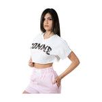 Comme Des Fuckdown Chic Stretch Cotton Logo Shorts CO-9764-M