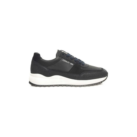 Cerruti 1881 Blue Cowhide Men Sneaker CE-24469-EU41/US8