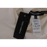 Dolce & Gabbana White Silk ITALIA IS LOVE Blouse T-shirt TSH1100-1