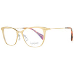 Yohji Yamamoto Gold Women Glasses Frame