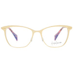 Yohji Yamamoto Gold Women Glasses Frame