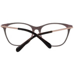 Ted Baker Brown Women Glasses Frame, plastic full-rim, size 53-16-140, includes branded case, no spring hinge, brown frame color