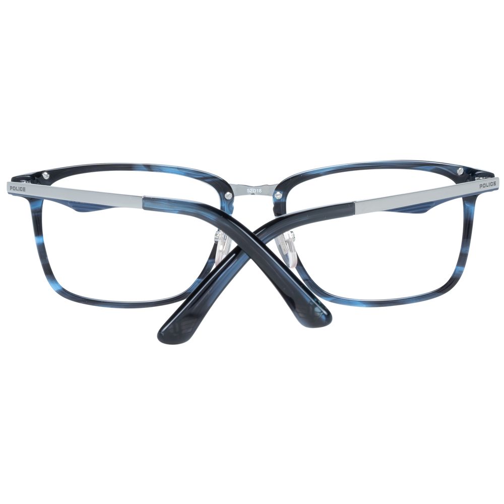 Police Blue Plastic Glasses (Frames)