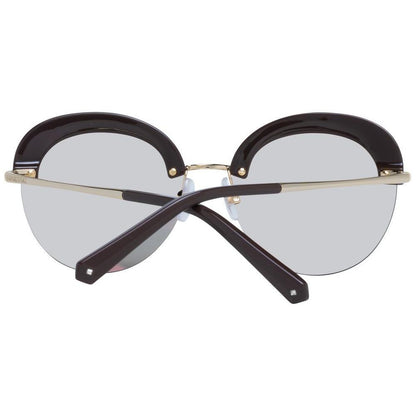 Swarovski Gold Women Sunglass