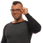 Ermenegildo Zegna Bronze Men Glasses Frame