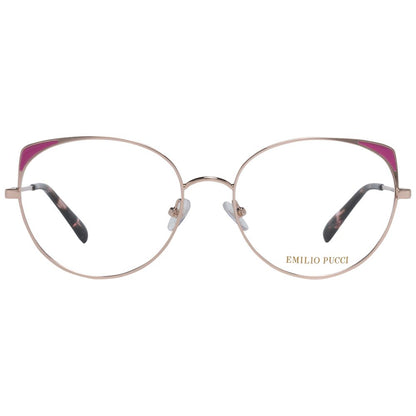Emilio Pucci Rose Gold Metal Glasses (Frames)