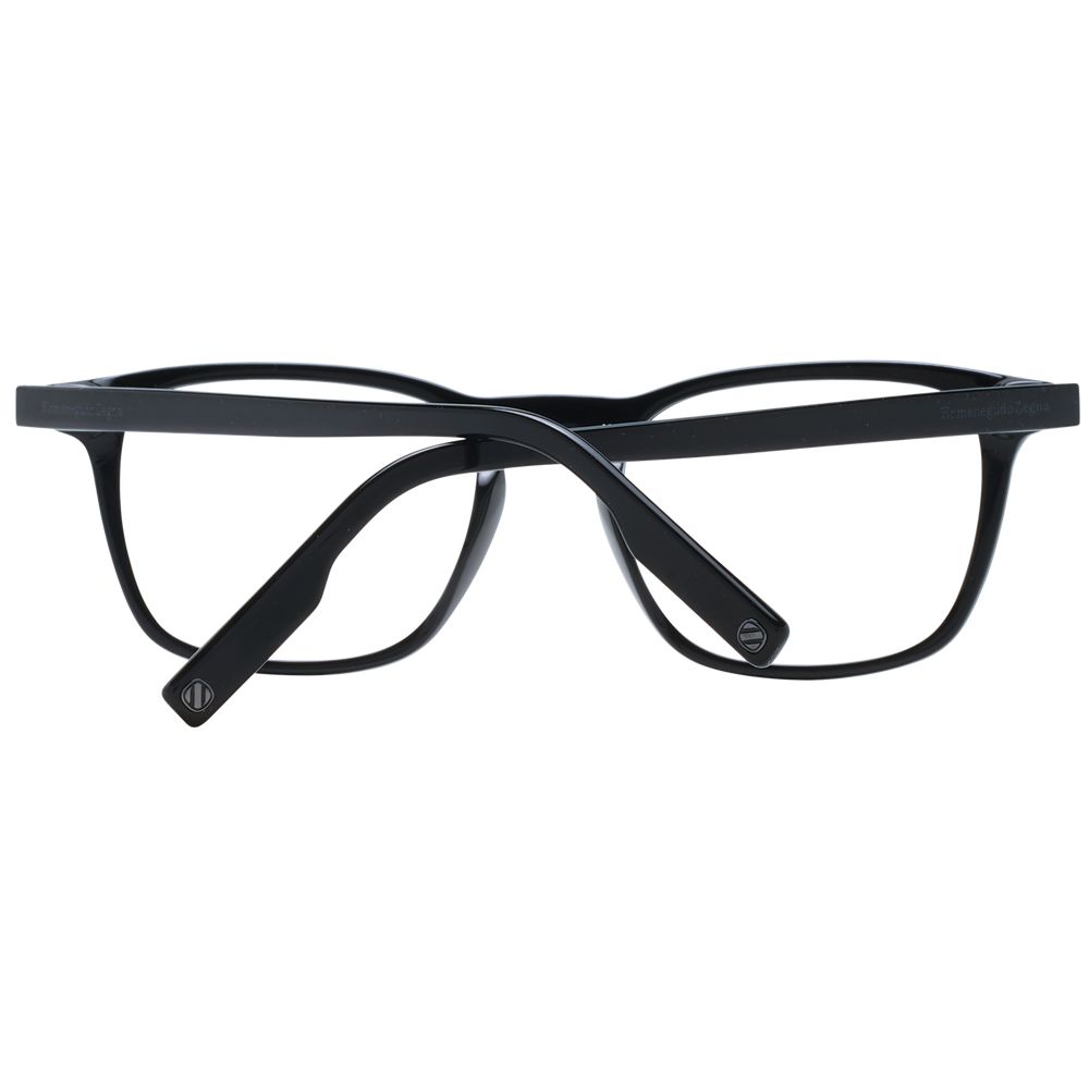 Ermenegildo Zegna Black Plastic Glasses (Frames)