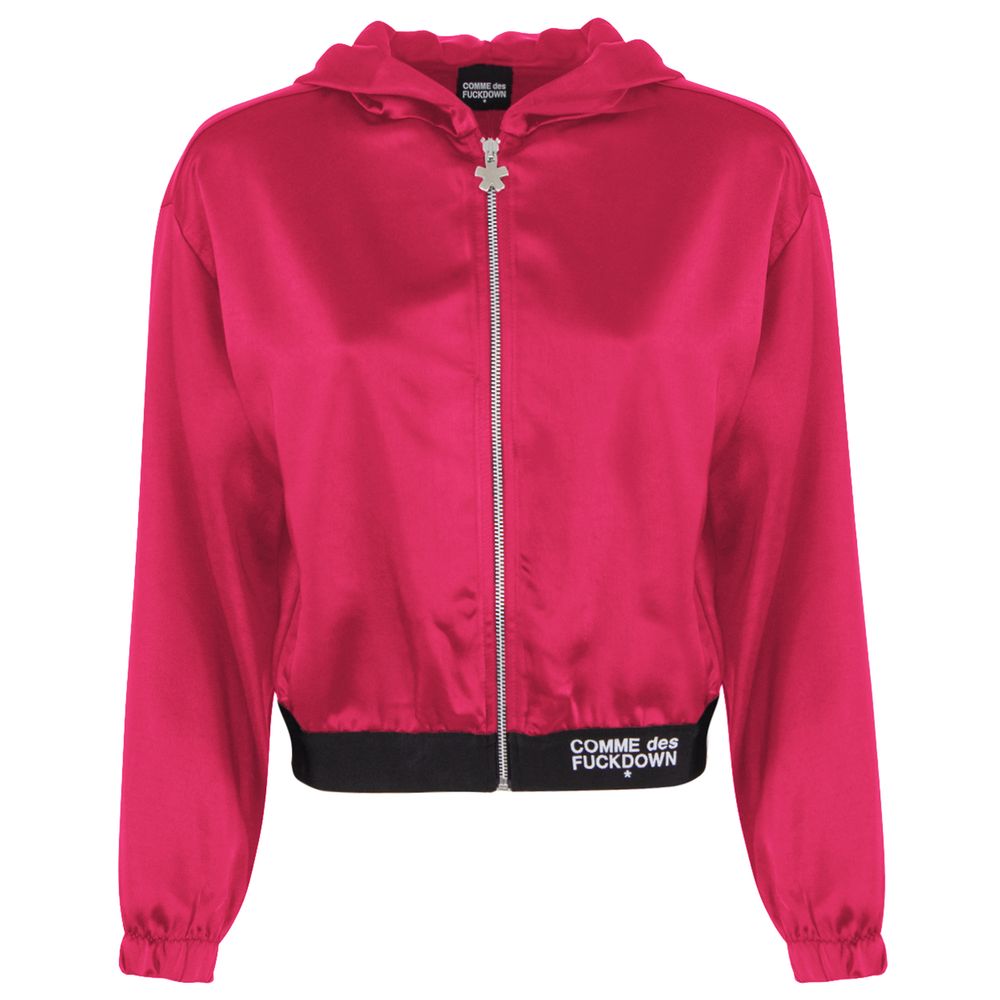 Comme Des Fuckdown Fuchsia Polyester Women Jacket