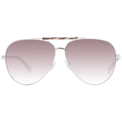 Guess Brown Metal Sunglasses