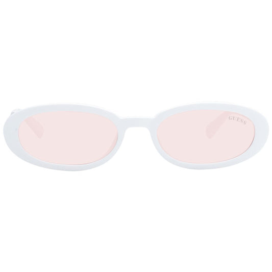Guess White Unisex Sunglasses Guess Misty Rose