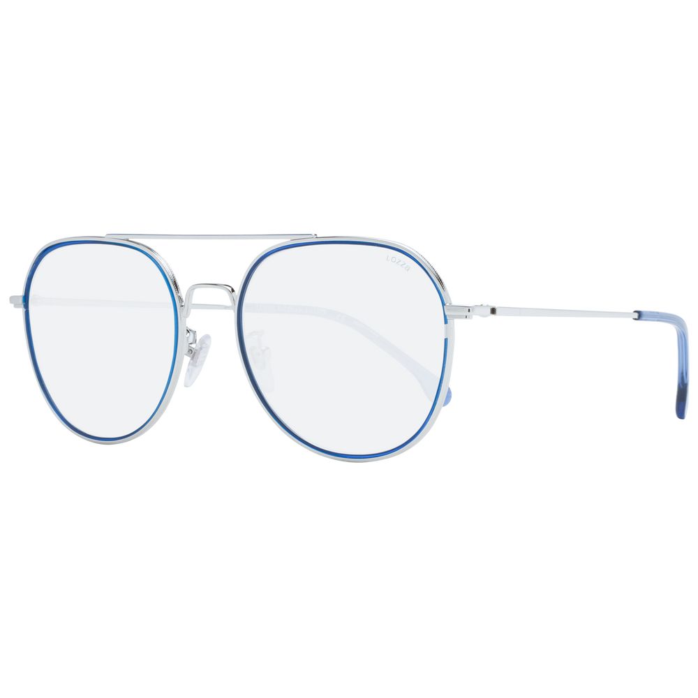 Lozza Gray Metal Sunglasses
