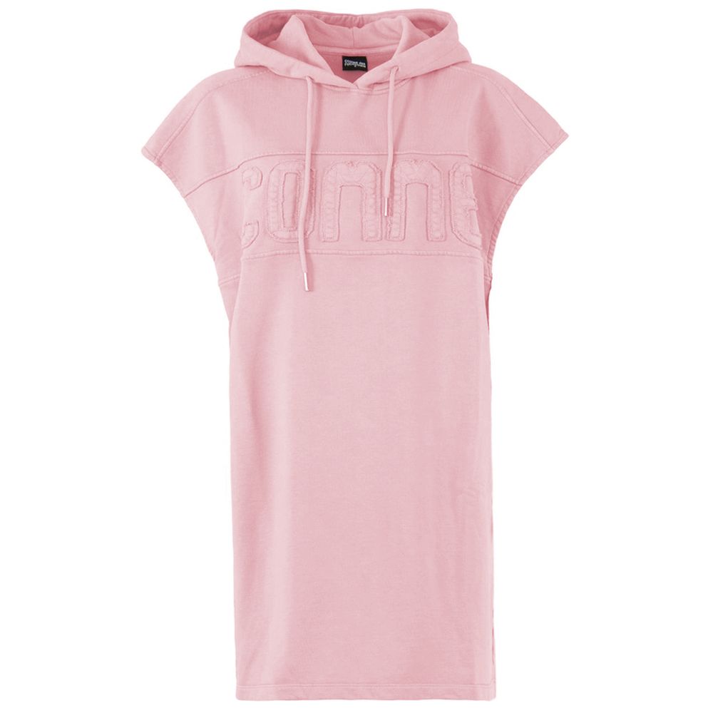 Comme Des Fuckdown Pink Cotton Women's Sleeveless Dress