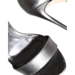 Dolce & Gabbana Silver KEIRA Heels Ankle Strap Sandals Shoes LA11339-40