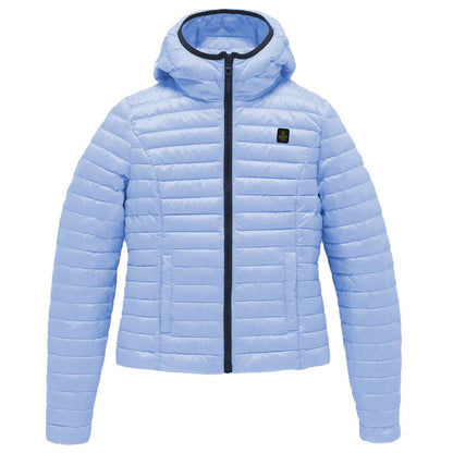 Refrigiwear Light Blue Polyamide Women Jacket