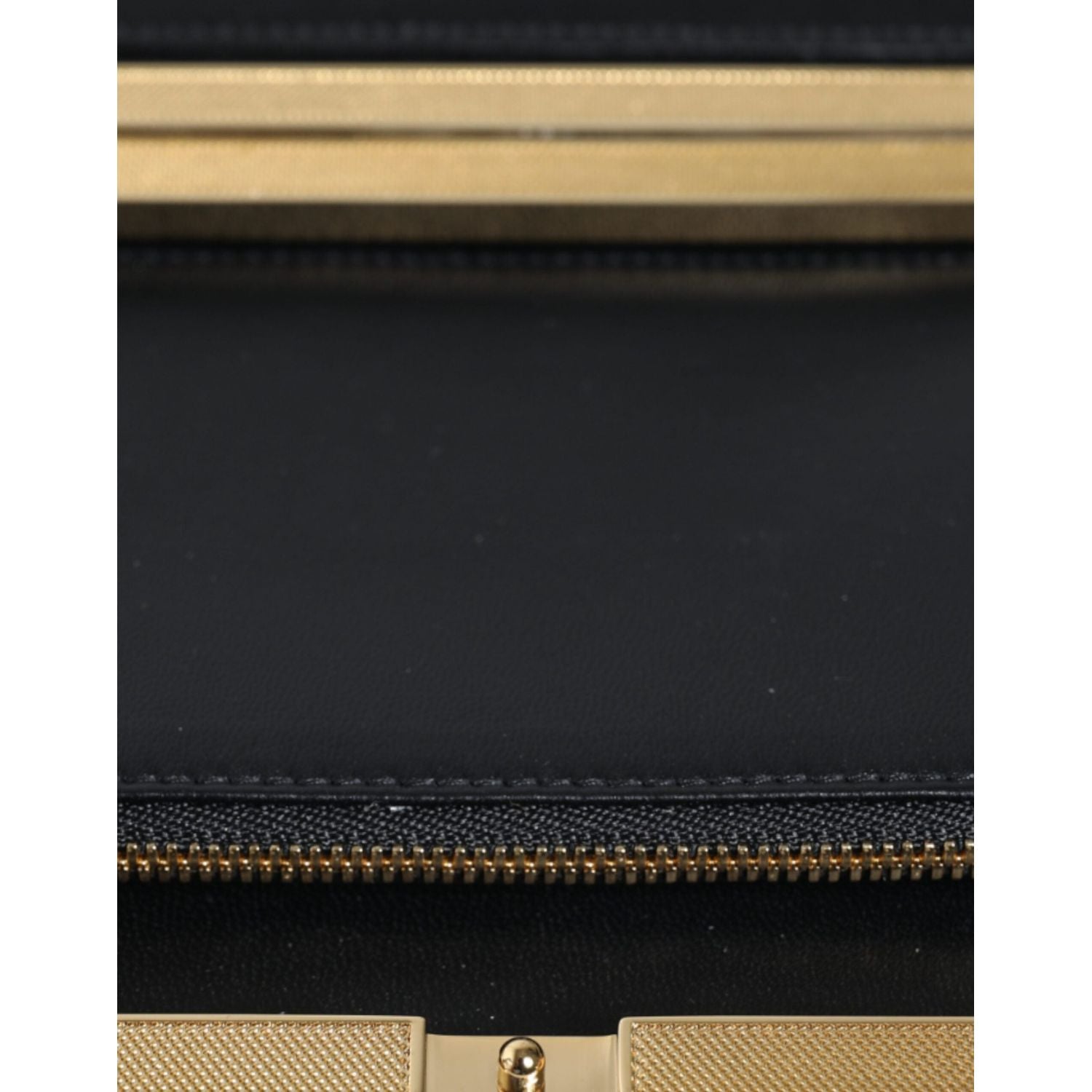 Dolce & Gabbana Multicolor Floral Gold Frame Clutch Evening Purse Bag