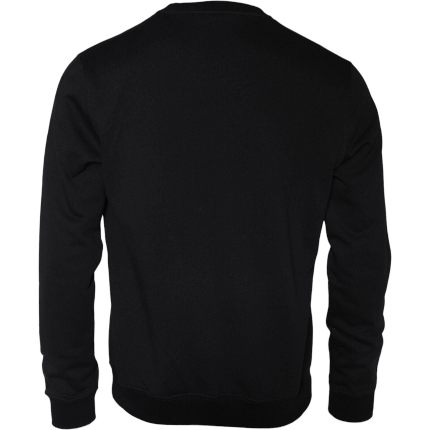 Versace Black Medusa Fleece Cotton Crew Neck Sweatshirt Sweater
