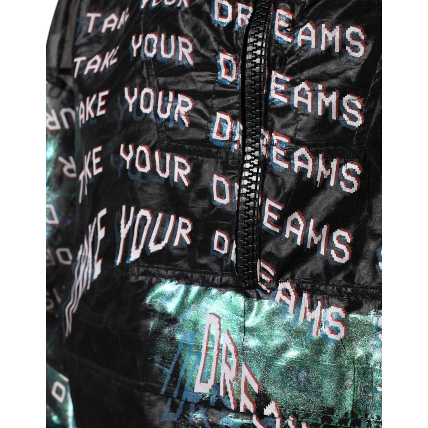 Dolce & Gabbana Multicolor Print Hooded Sweatshirt Sweater