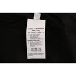 Dolce & Gabbana Gray Polka Dotted Sheath Wool Dress DR1214-1