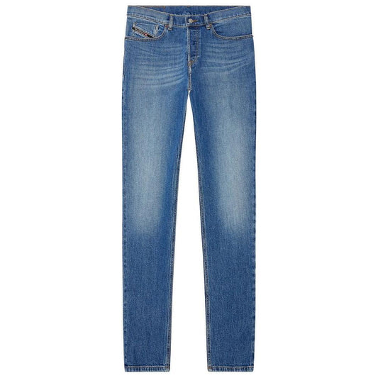 Diesel Blue Cotton Men Jeans