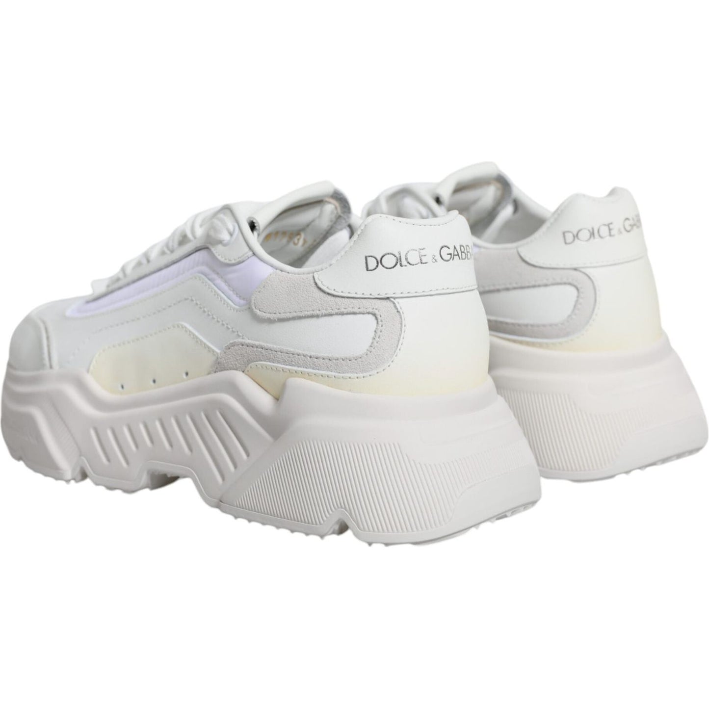 Dolce & Gabbana White Daymaster Low Top Sneakers Shoes