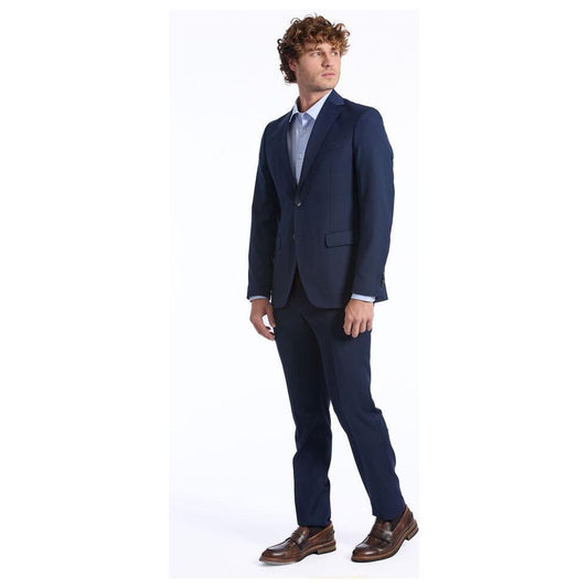 Baldinini Trend Blue Wool Men Suit BA-24652-IT52 | XL-FBB-312