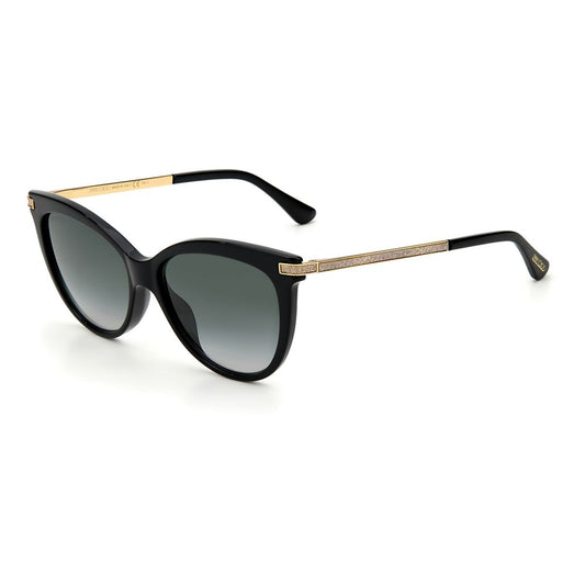 Jimmy Choo Black Acetate Sunglasses JCAXELLEGS8079OAC
