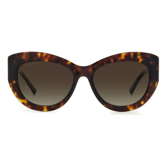 Jimmy Choo Brown Acetate Sunglasses Jimmy Choo Dark Slate Gray
