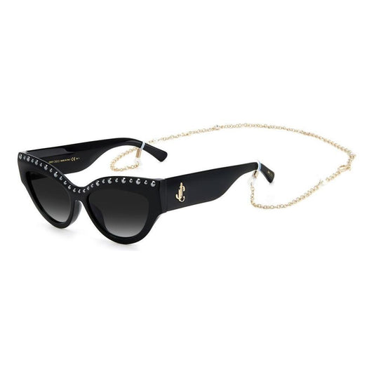 Jimmy Choo Black Acetate Sunglasses