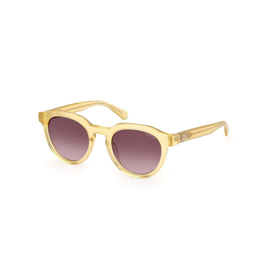 Guess Yellow Plastic Sunglasses GUGU000635039FAC