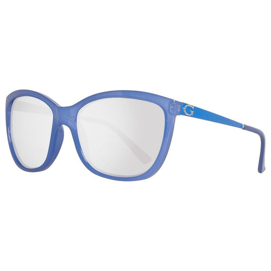 Guess Blue Plastic Sunglasses Guess Lavender