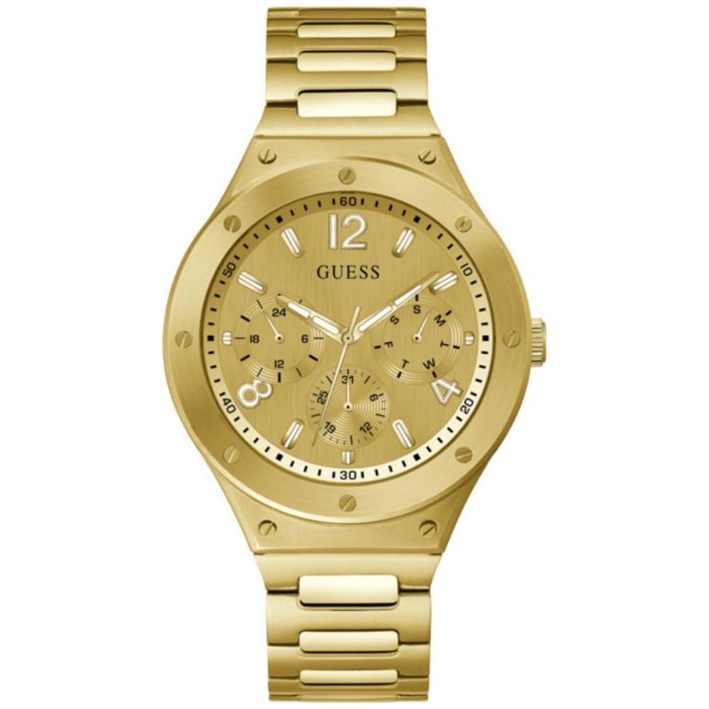 Guess Gold Stainless Steel Dress Watch