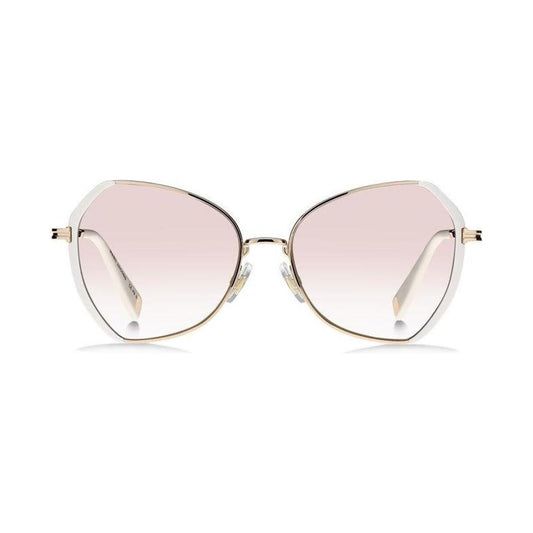 Marc Jacobs Gold Metal Sunglasses Marc Jacobs Antique White