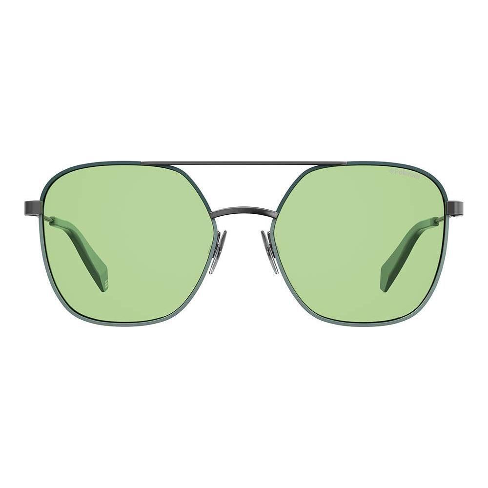 Polaroid Green Metal Sunglasses POPLD6058S1EDUCAC