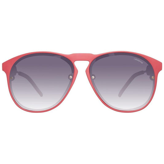 Polaroid Red Acetate Sunglasses Polaroid Light Slate Gray