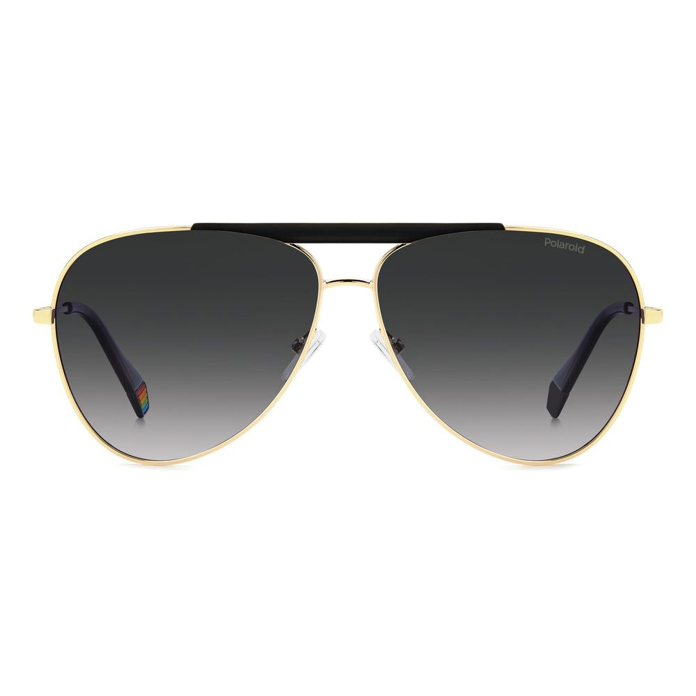 Polaroid Black Metal Sunglasses POPLD6200SXRHLG1WJAC