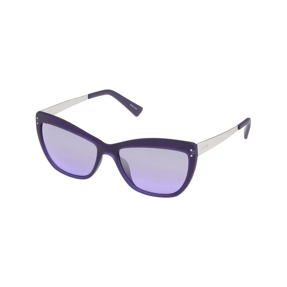Police Blue Injected Sunglasses Police Thistle