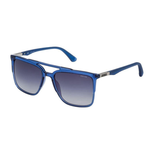 Police Blue Acetate Sunglasses Police Dim Gray