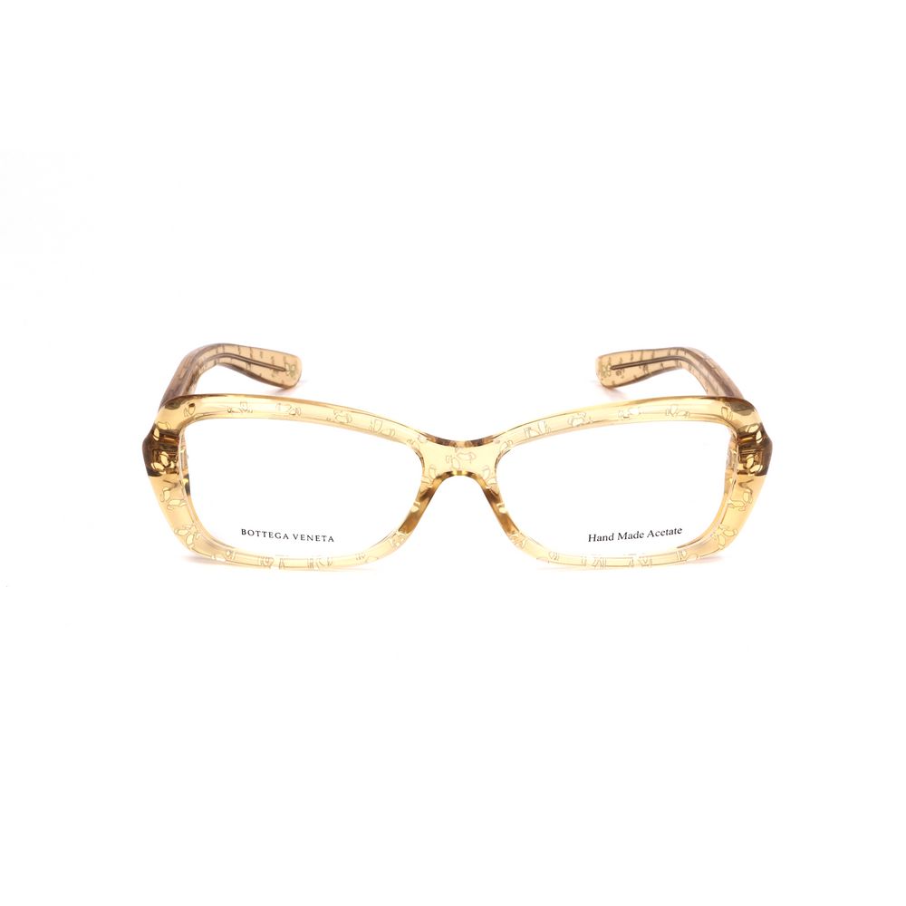 Bottega Veneta Brown Acetate Frames for women, featuring 52/14/140mm dimensions in stylish design.