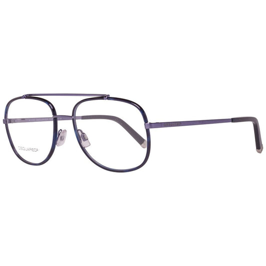 Dsquared² Blue Metal Frames glasses with blue metal frame, S3 category protection, 53/17/140 mm size, 100% UV protection.