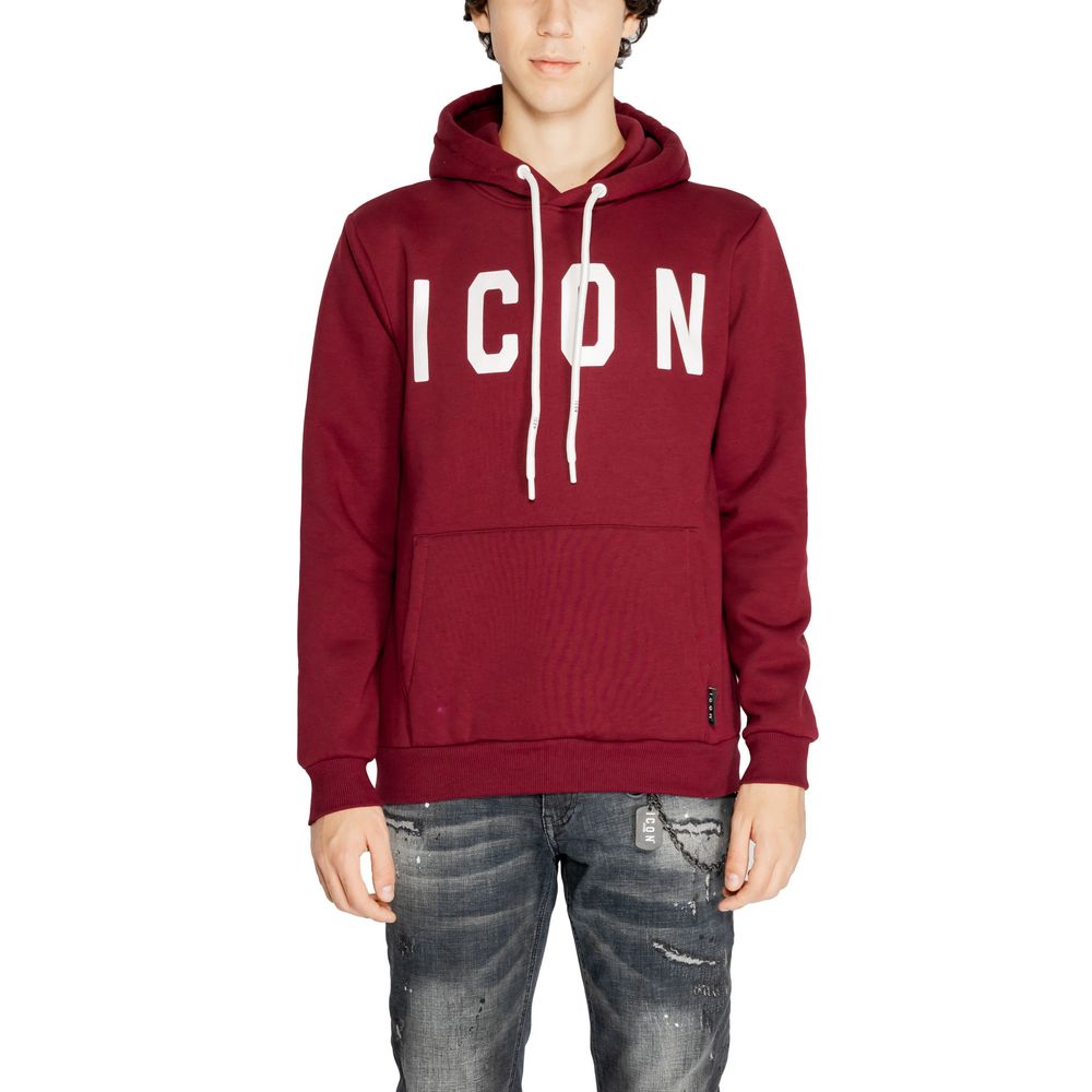 Icon Bordeaux Cotton Hoody