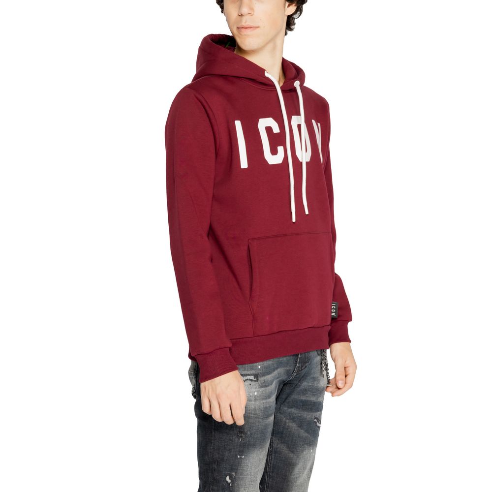 Icon Bordeaux Cotton Hoody