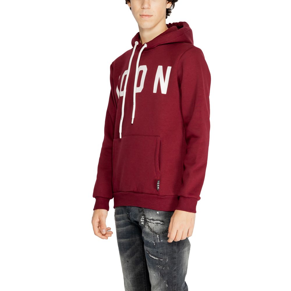 Icon Bordeaux Cotton Hoody