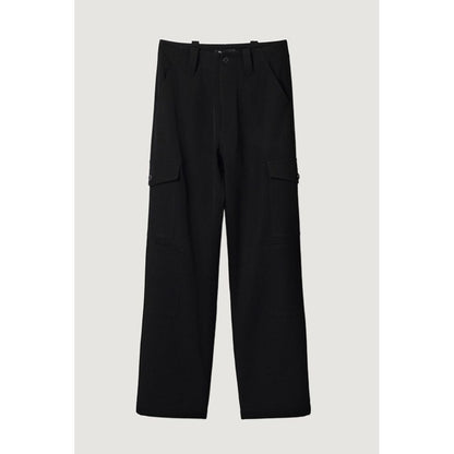 Desigual Black Polyester Cropped Pants