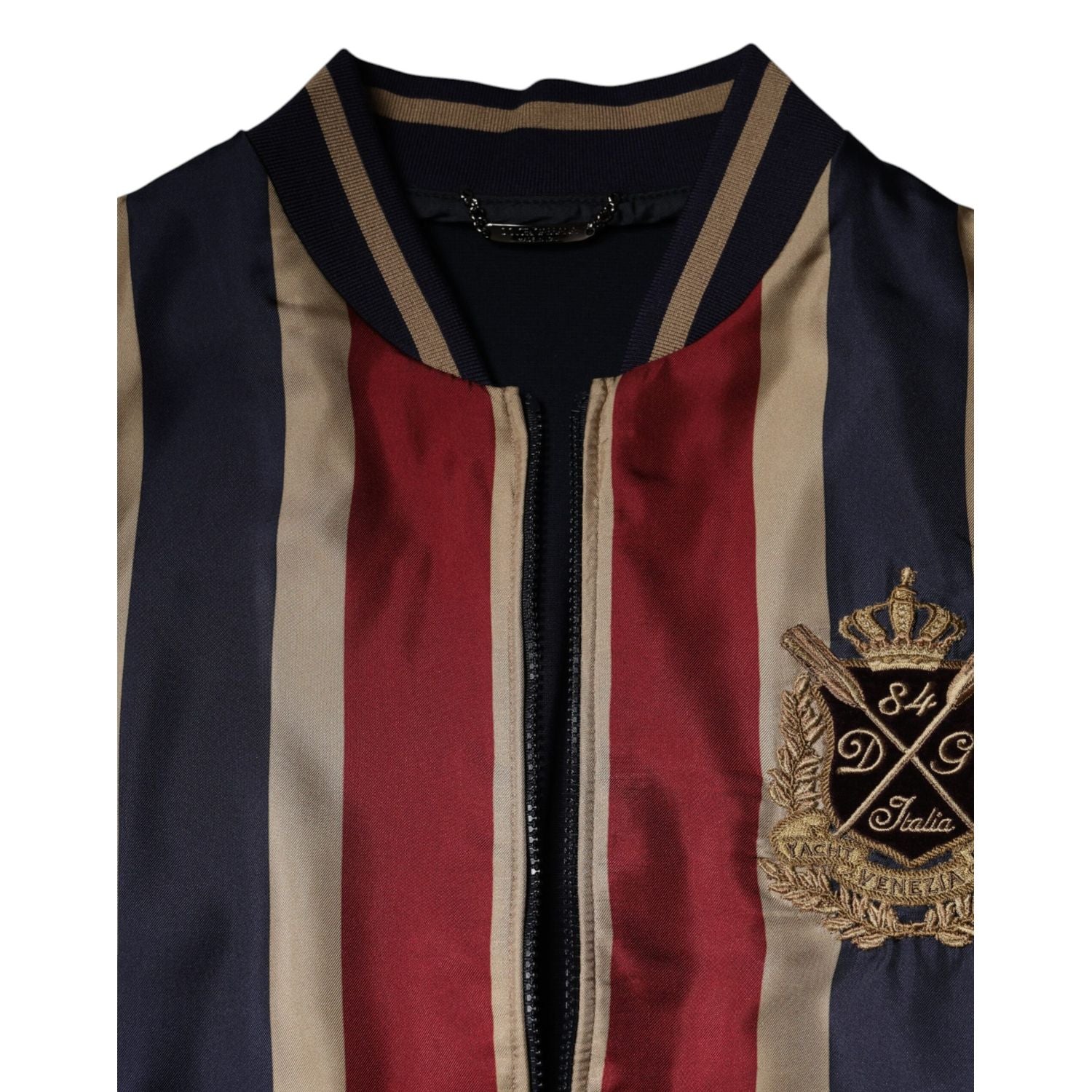 Dolce & Gabbana Multicolor #DGMillennials Full Zip Men Bomber Jacket