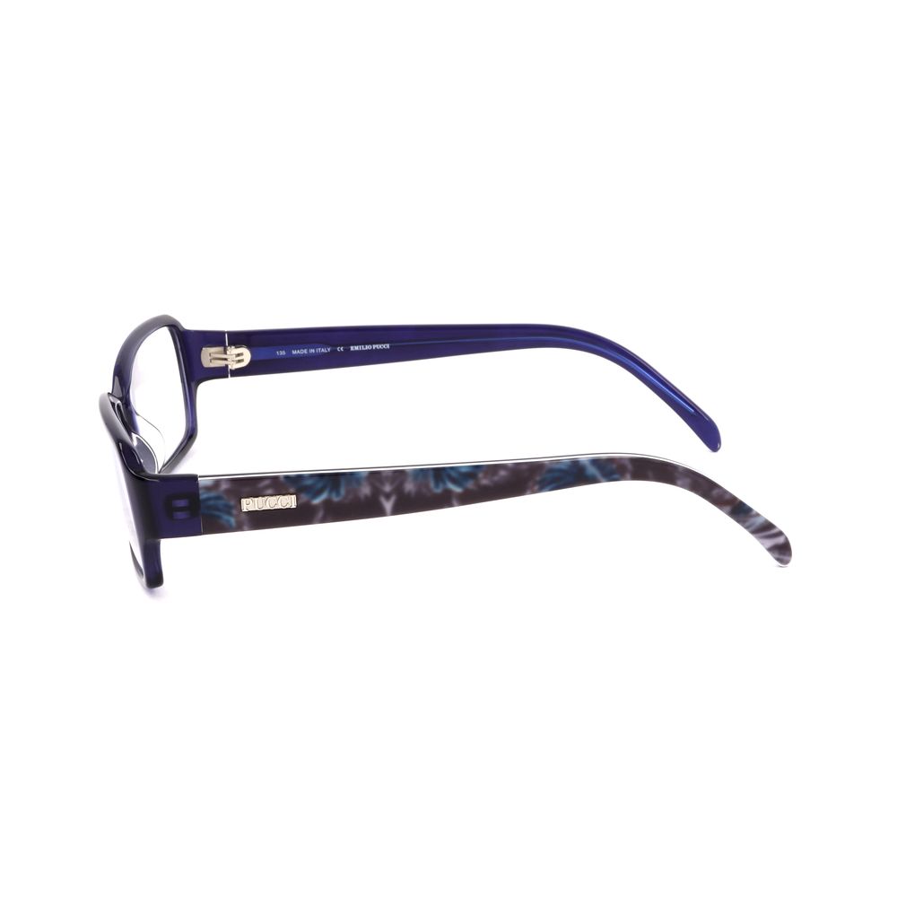 Emilio Pucci Blue Plastic Glasses (Frames)